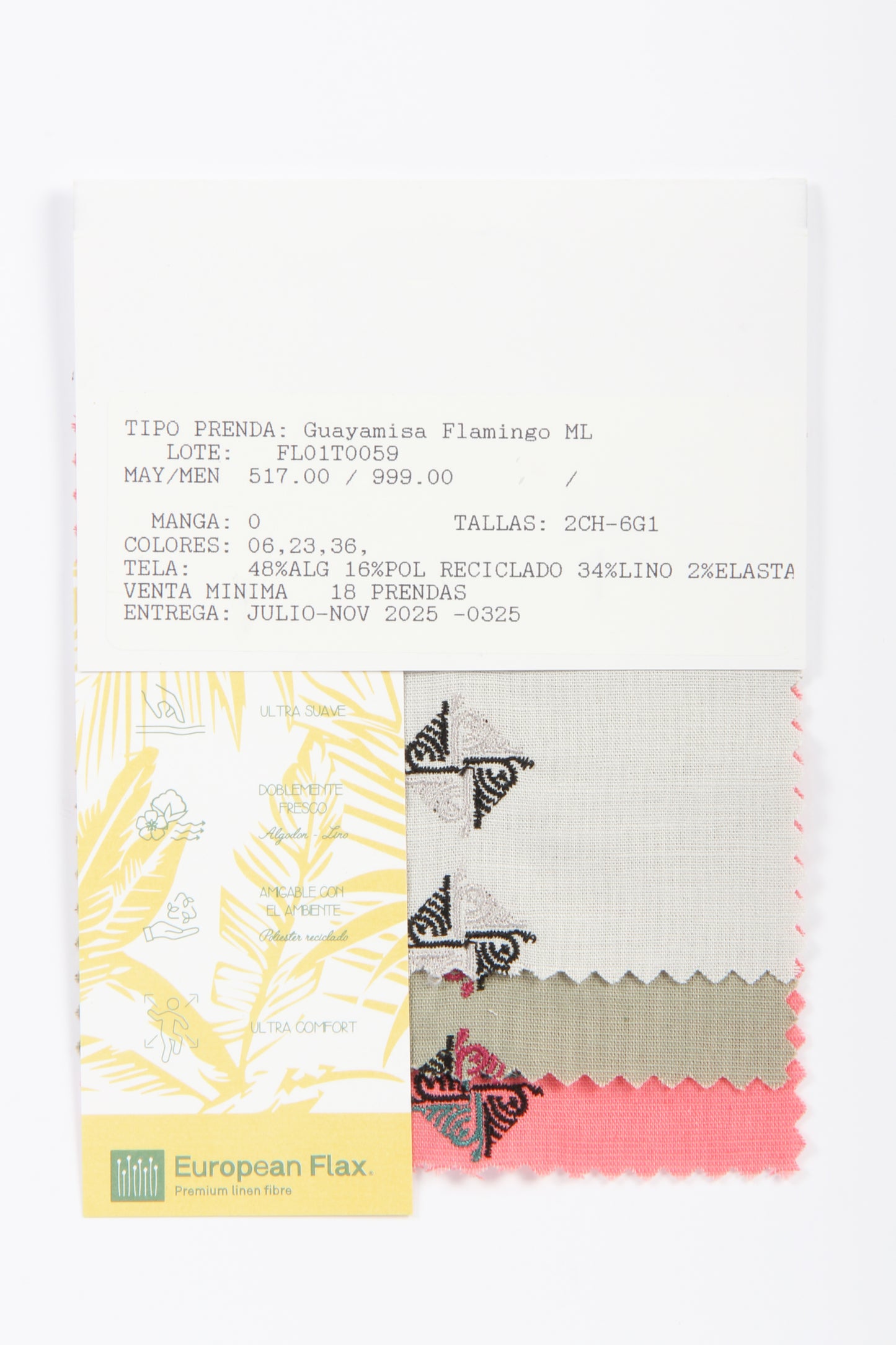FL01T0059 Guayamisa Flamingo ML