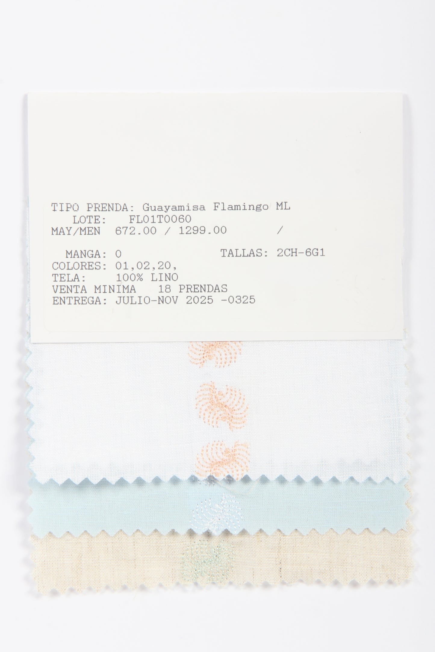 FL01T0060 Guayamisa Flamingo ML