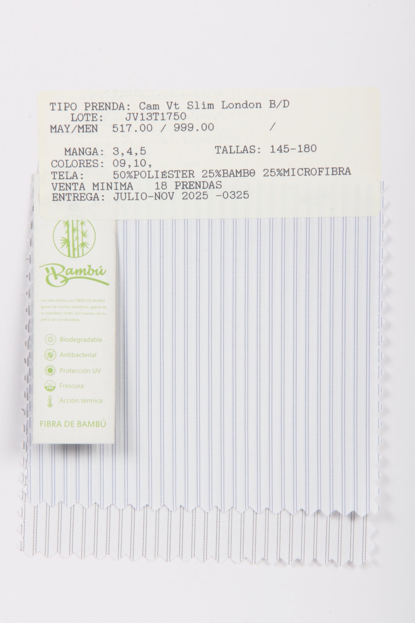 JV13T1750 Cam Vt Slim London B/D