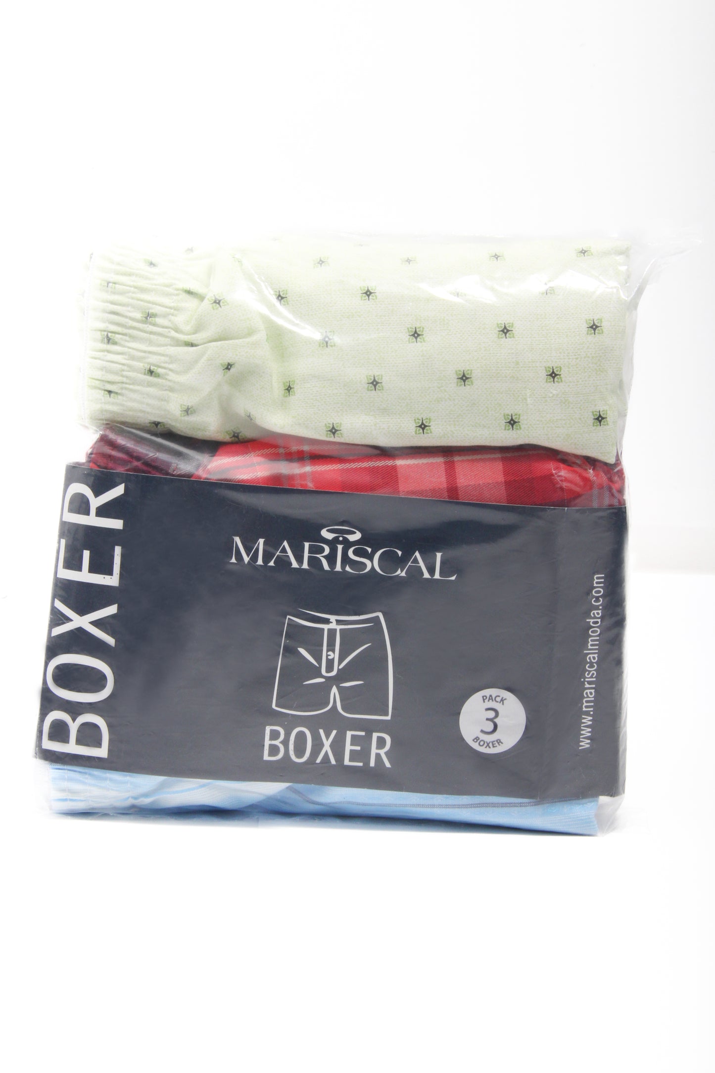 MI51T0100 BOXER PAQUETE 3 PIEZAS