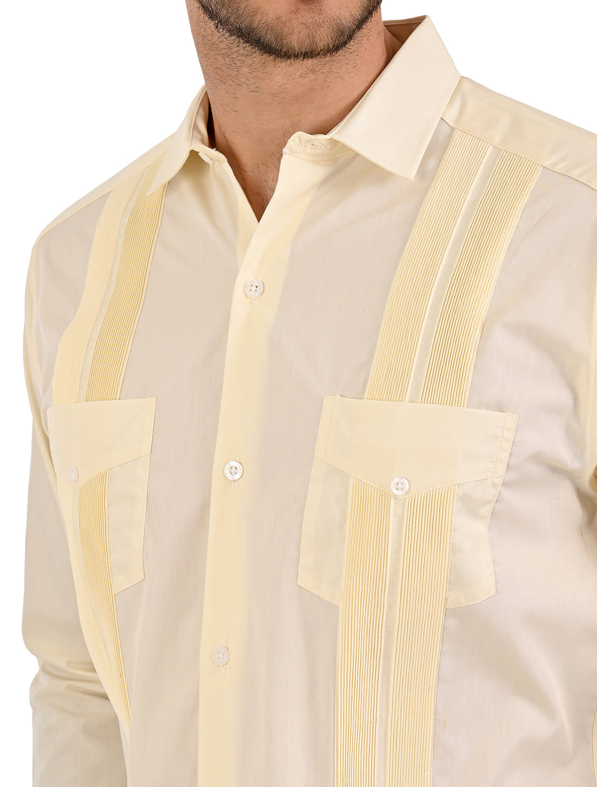 ML48C0101 Guayabera Cubana Clásica ML