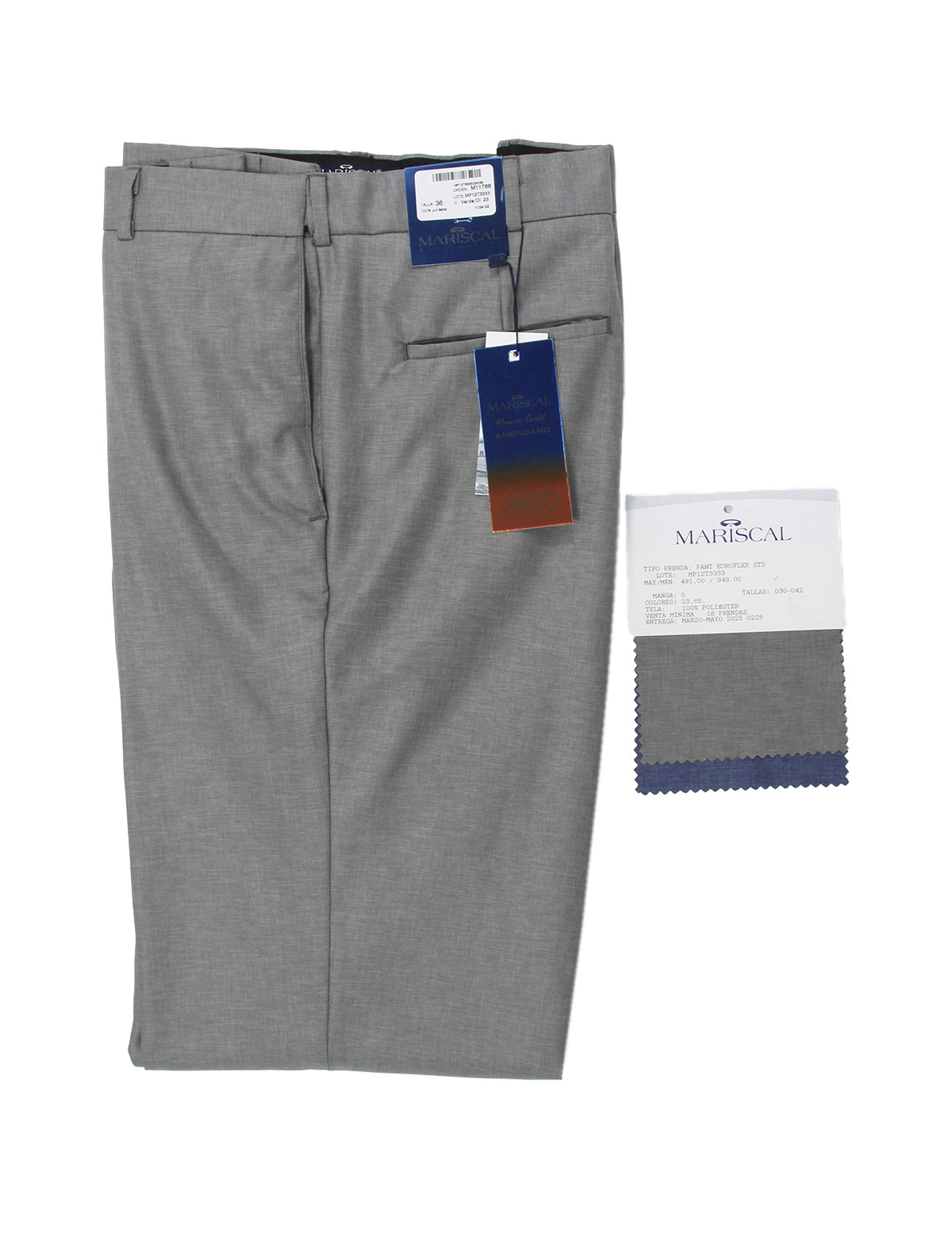 MP12T3333 Pantalón vestir americano