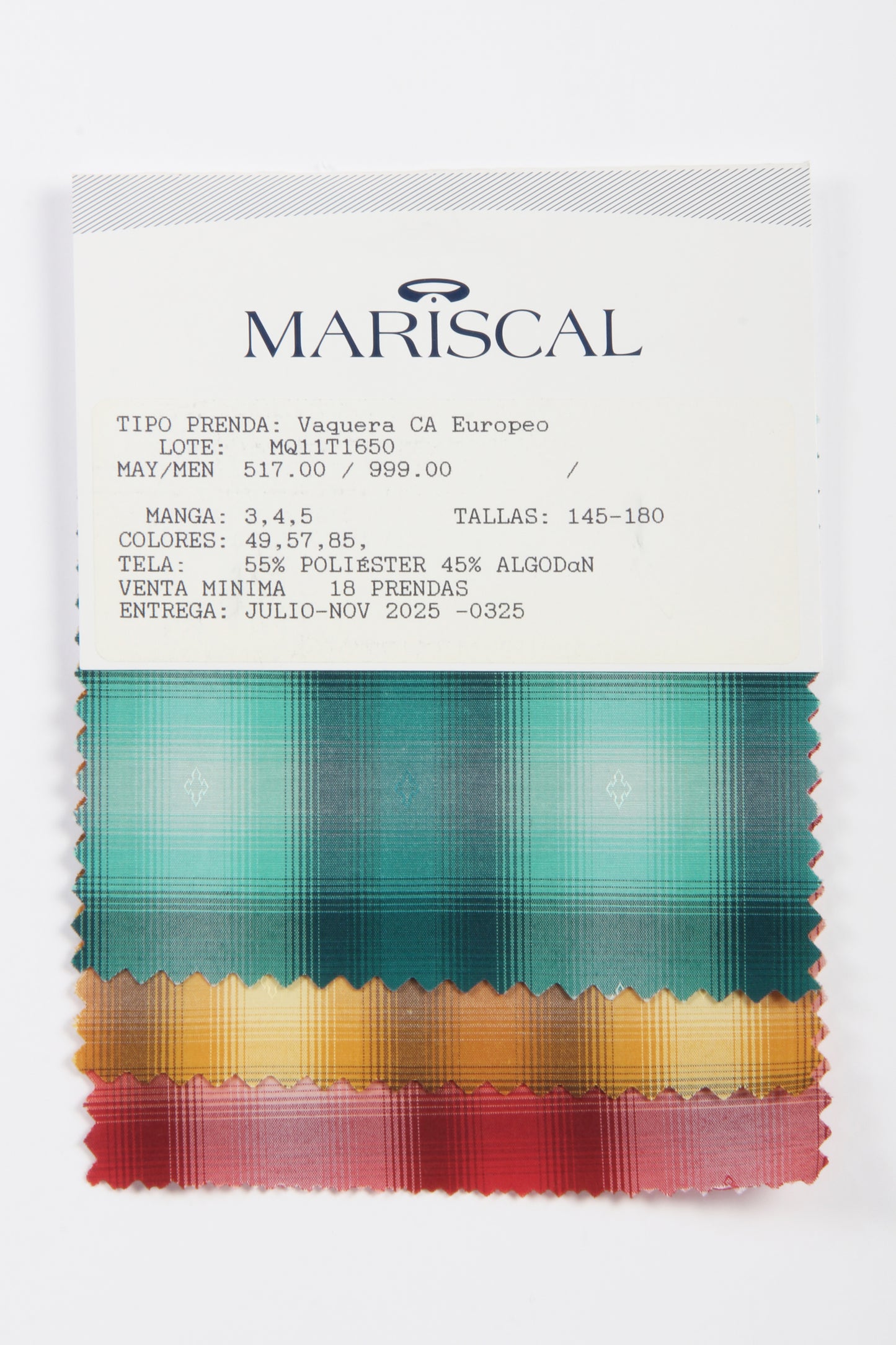 MQ11T1650 Vaquera CA Europeo