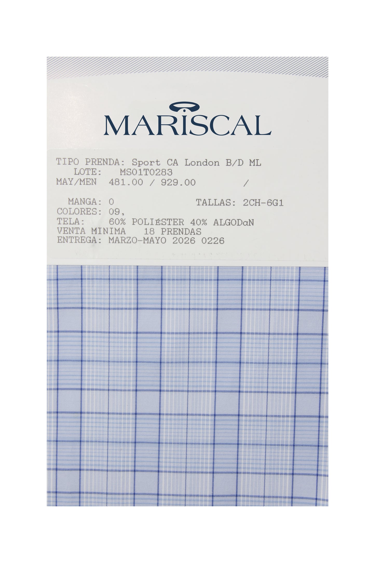 MS01T0283 Sport CA London B/D ML