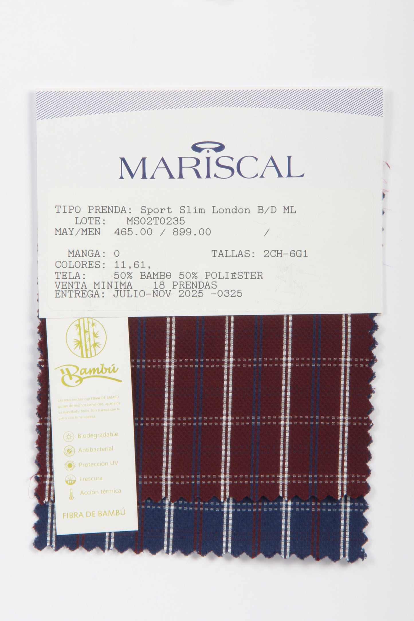 MS02T0235 Sport Slim London B/D ML