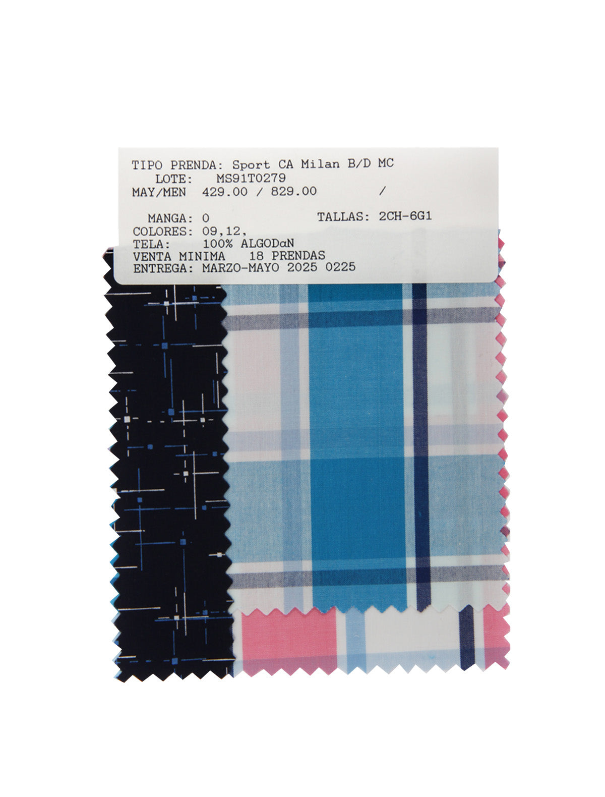 MS91T0279 Sport CA Milan B/D MC