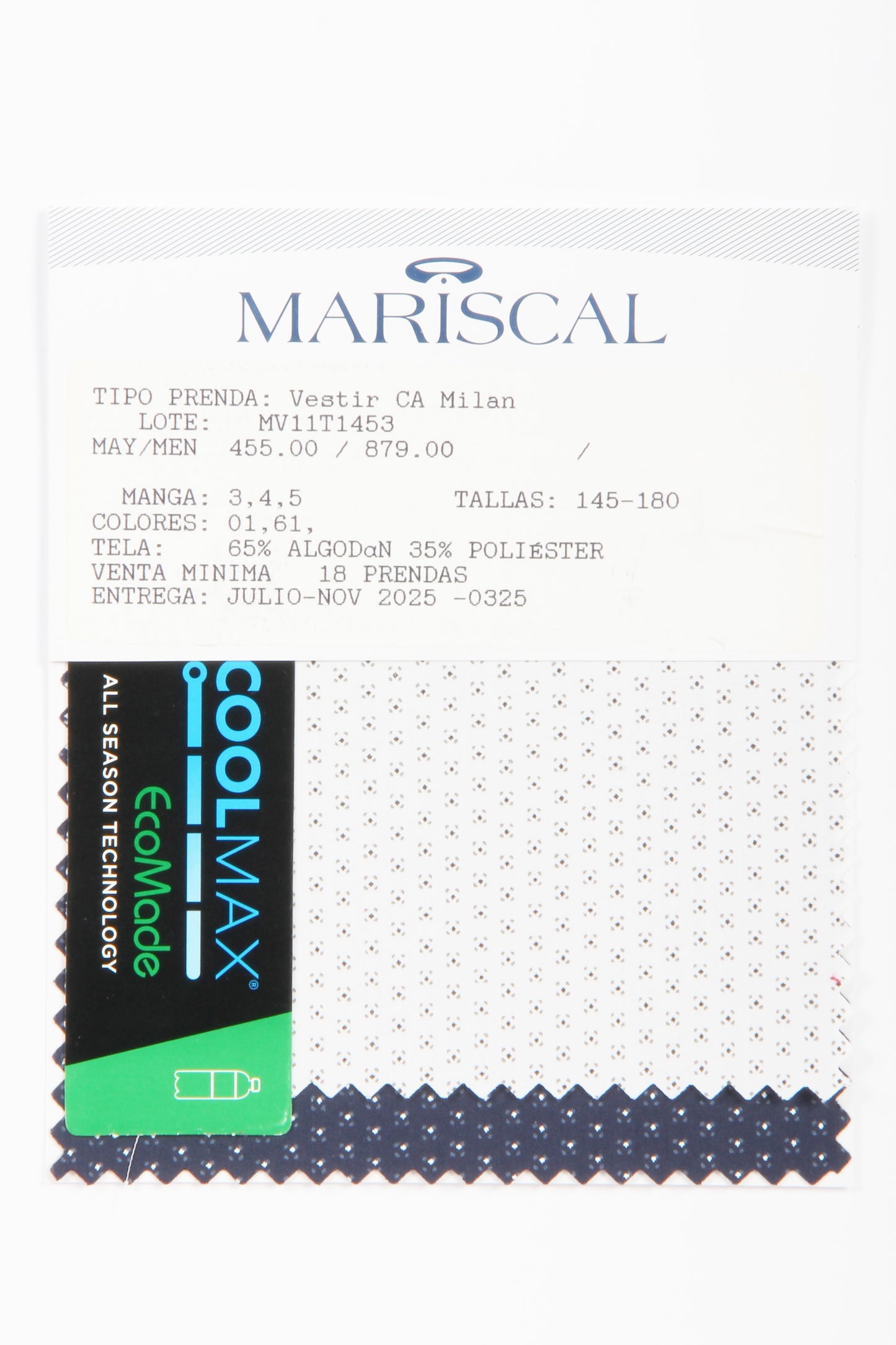 MV11T1453 Vestir CA Milan