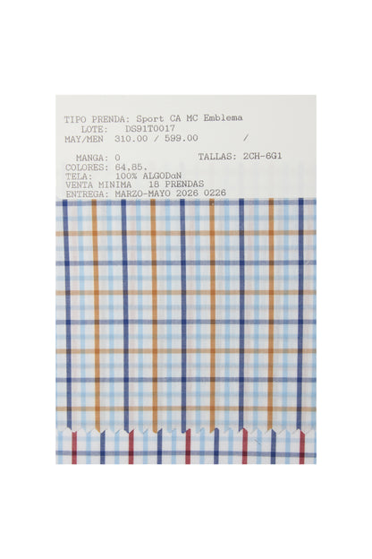 DS91T0017 Sport CA MC Emblema