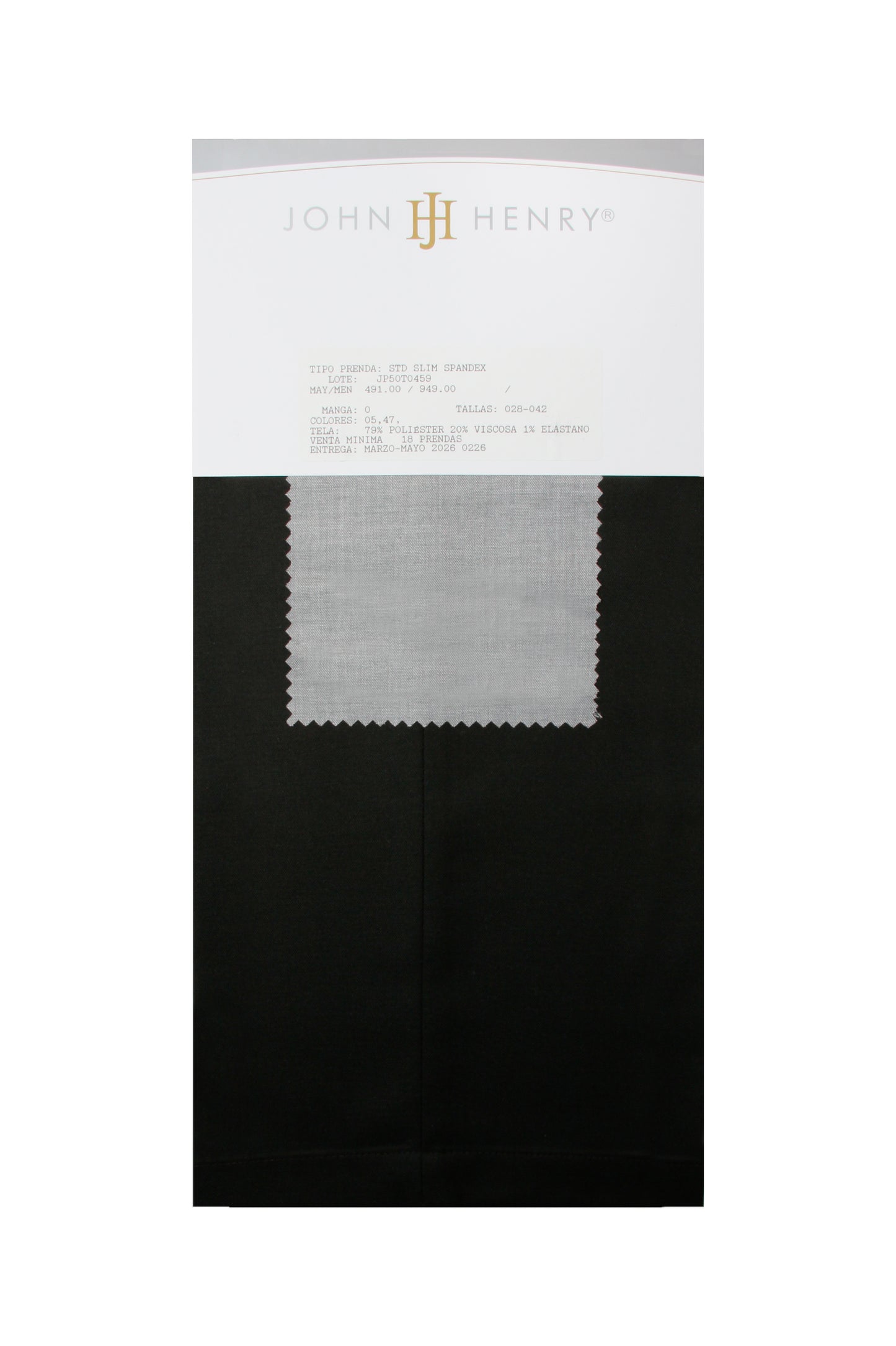 JP50T0459 STD SLIM SPANDEX