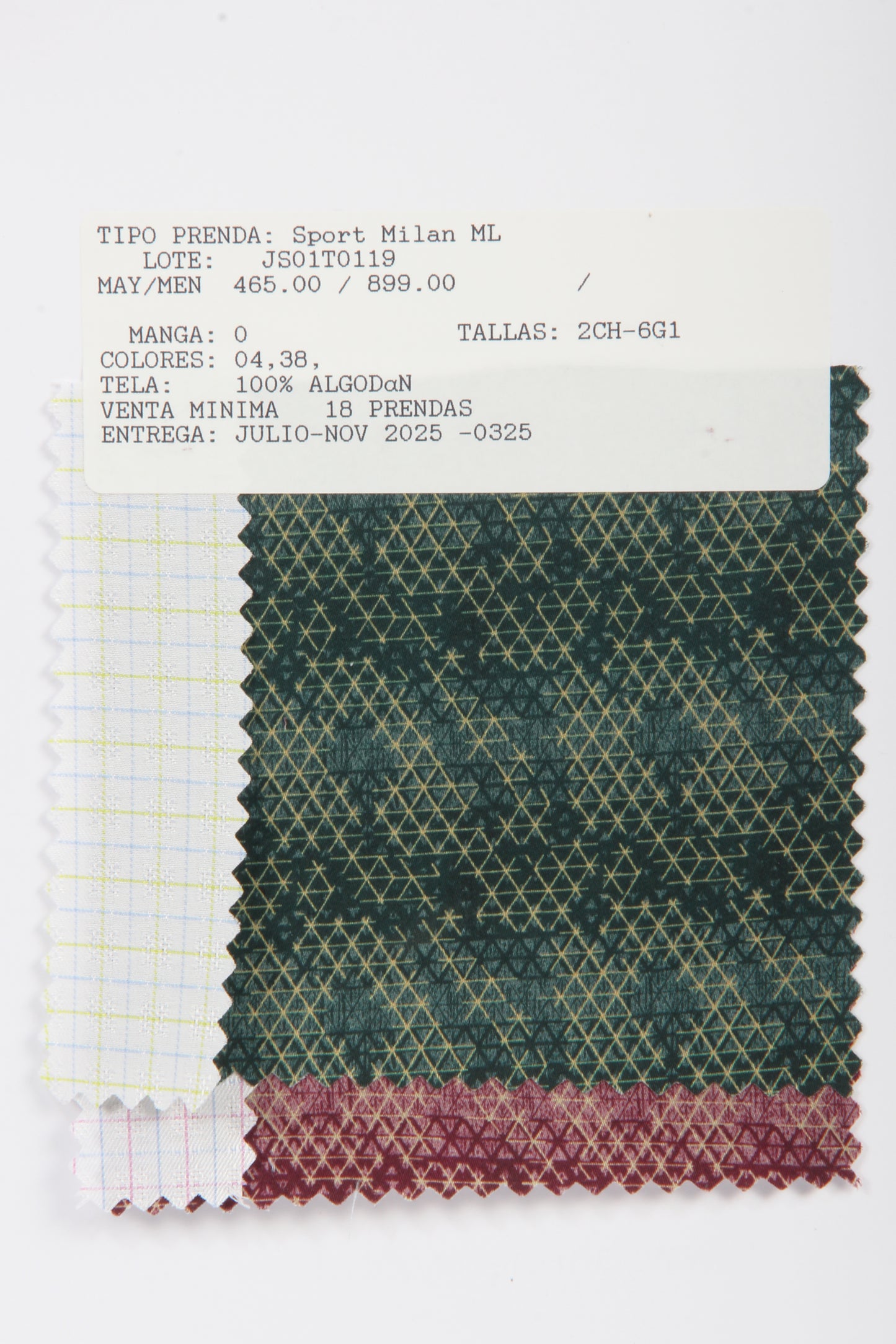 JS01T0119 Sport Milan ML