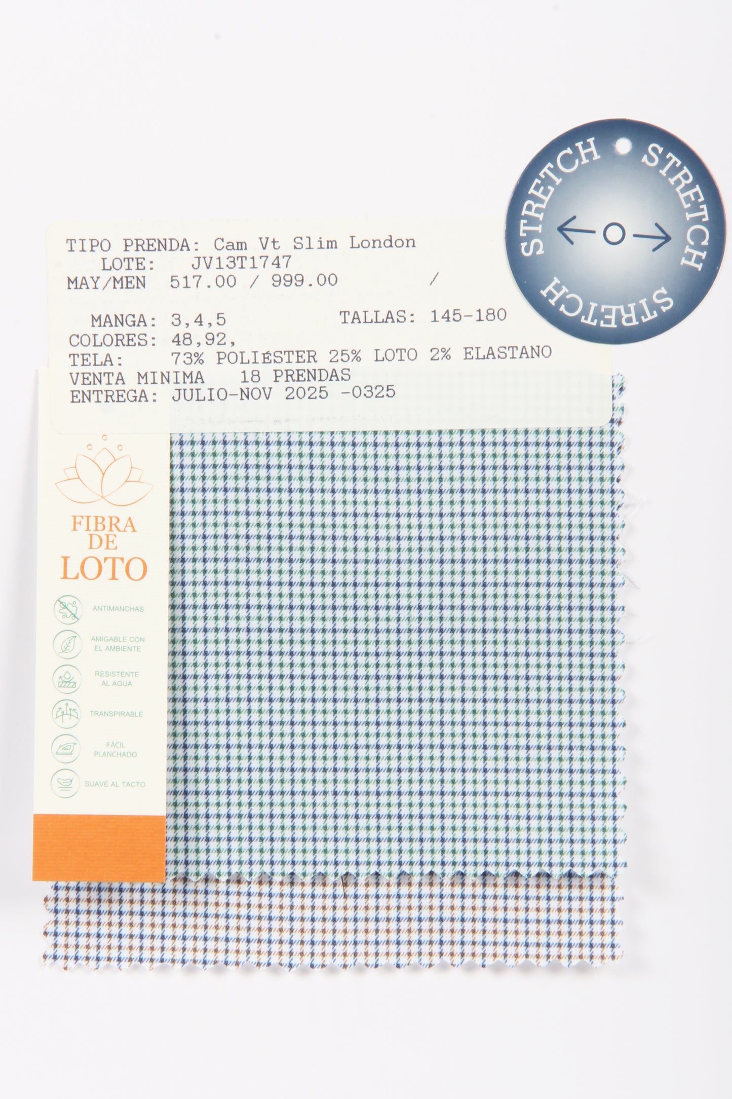 JV13T1747 Cam Vt Slim London