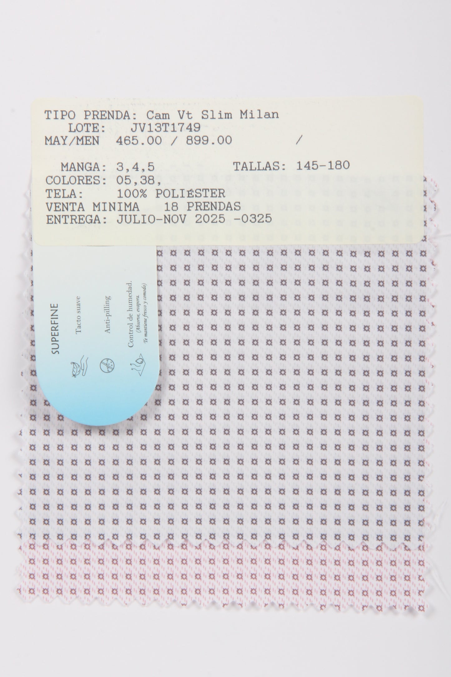 JV13T1749 Cam Vt Slim Milan