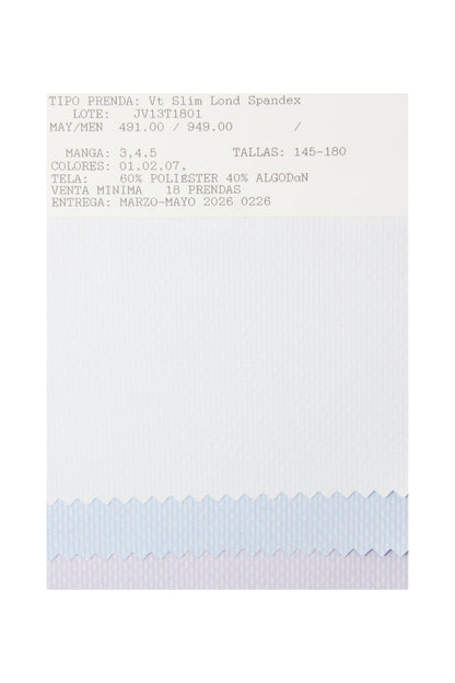 JV13T1801 Vt Slim Lond Spandex