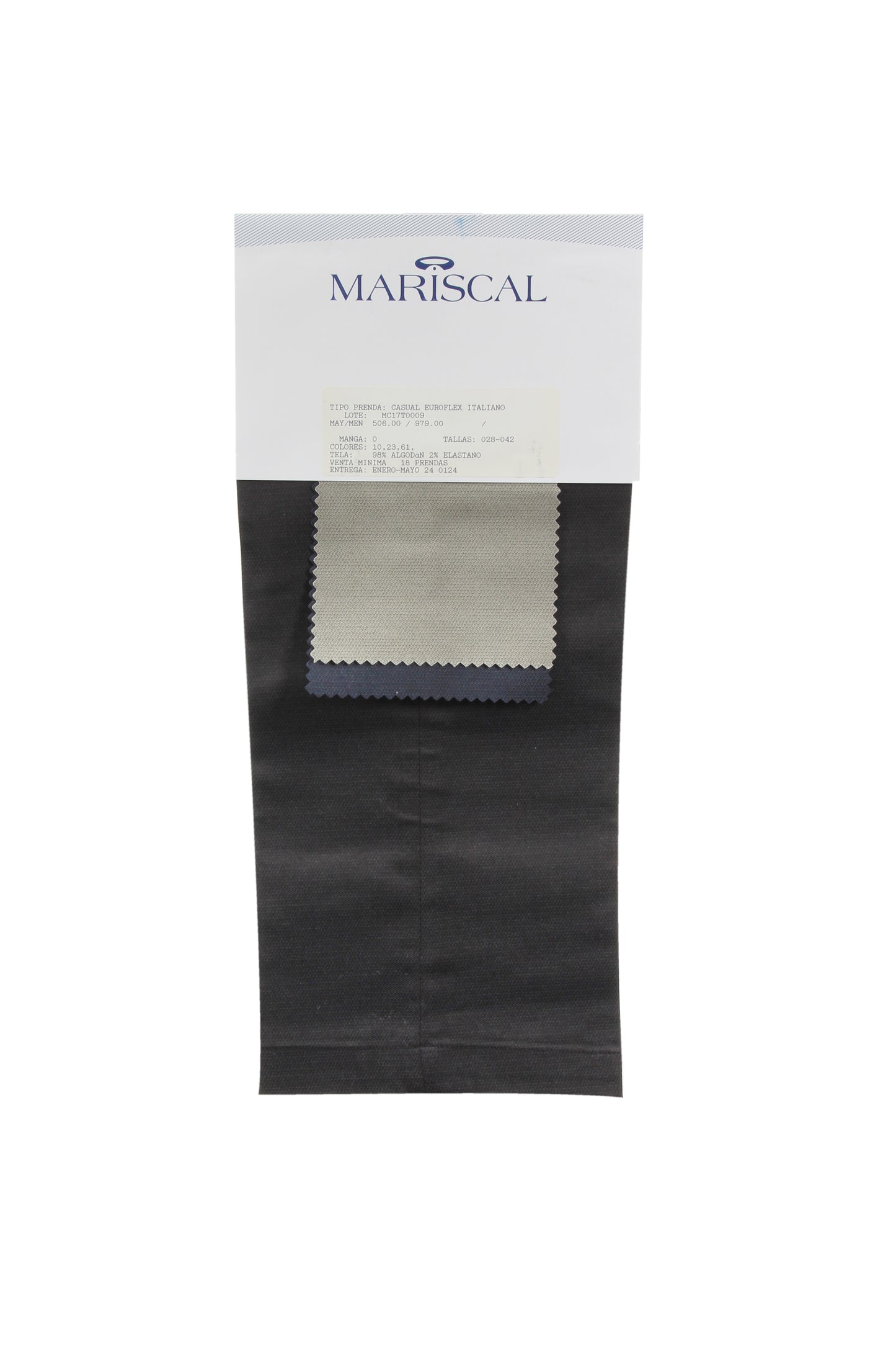 MC17T0009 Pantalón casual slim