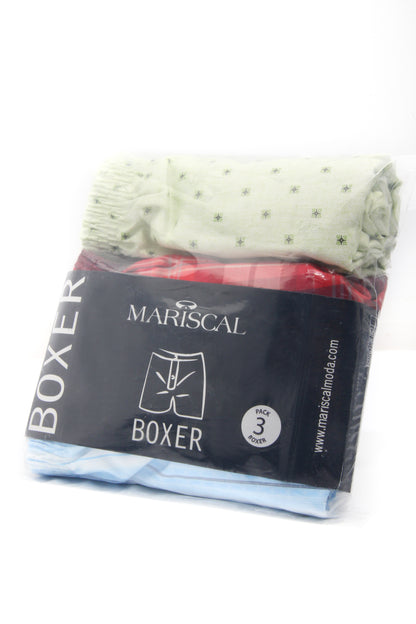 MI51T0100 BOXER PAQUETE 3 PIEZAS