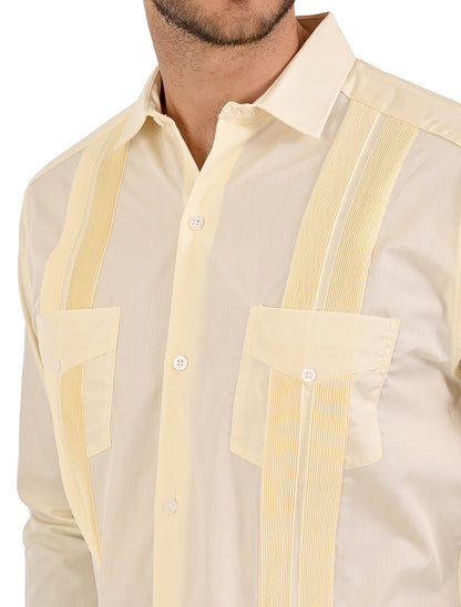ML48C0101 Guayabera Cubana Clásica ML