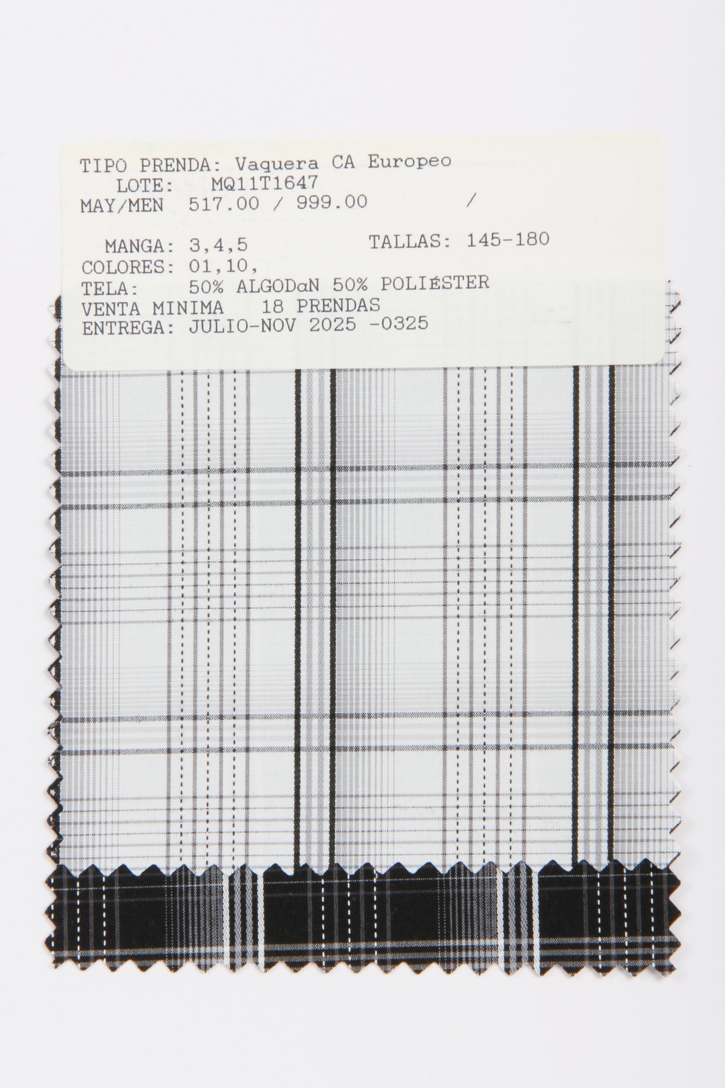 MQ11T1647 Vaquera CA Europeo