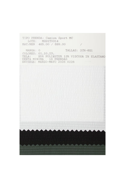 MS91T0314 Camisa Sport MC