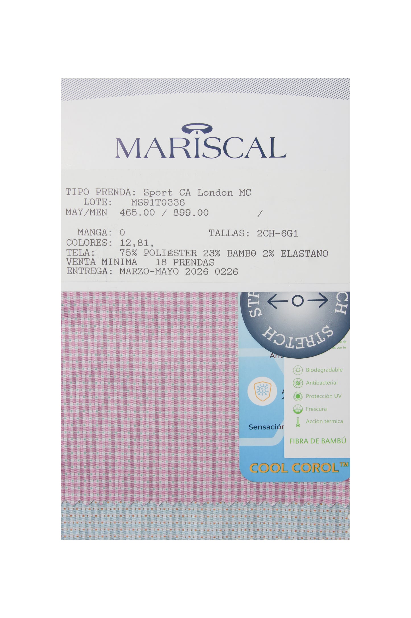 MS91T0336 Sport CA London MC