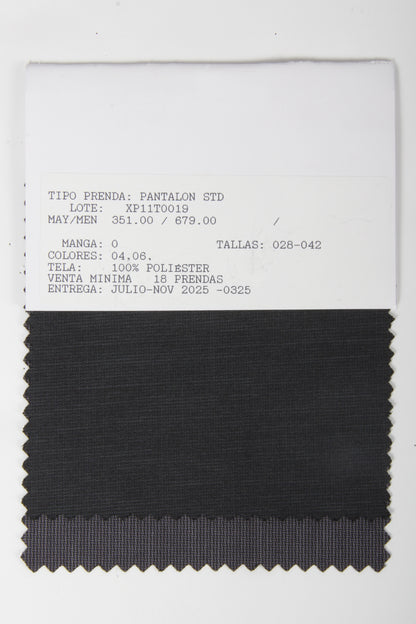 XP11T0019 PANTALON STD